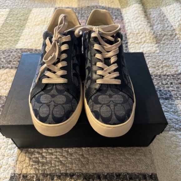 Coach Clip SIG CHBRY Lowtop - Picture 1 of 8